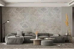 Fototapeta: Ornamenty na betonowym tle w stylu vintage