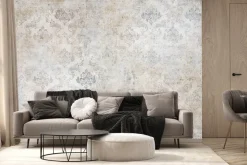 Fototapeta: Ornamenty na betonowym tle w stylu vintage