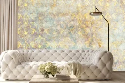 Fototapeta: Ornamenty na teksturowym tle w stylu retro