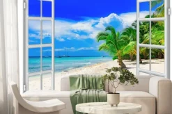 Fototapeta: Otwarte okno do morza