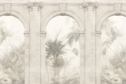 Fototapeta: Ozdobne łuki wśród tropikalnej roślinności