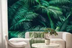 Fototapeta: Palmy w lesie tropikalnym