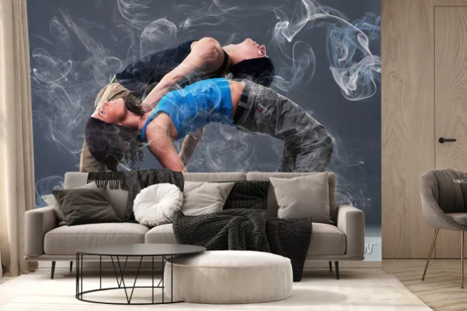 Fototapeta: Para taneczna pasja.