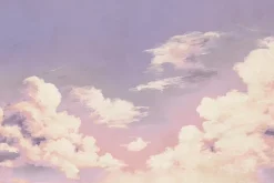 Fototapeta: Pastelowe niebo z delikatnymi chmurami