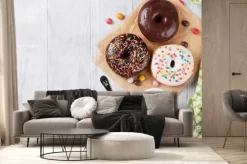 Fototapeta: Pączki i kawę