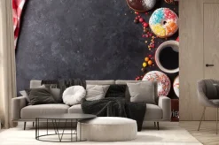 Fototapeta: Pączki i kawę