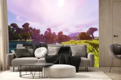 Fototapeta: Pejzaż minecraft