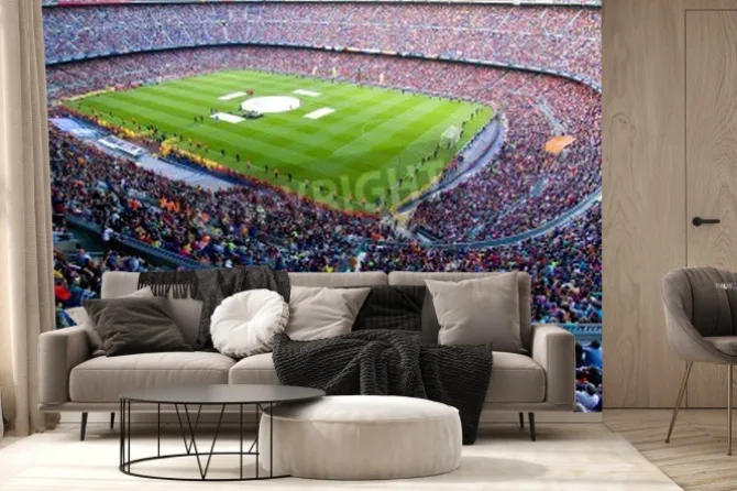 Fototapeta: Pełne trybuny podczas meczu