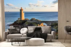 Fototapeta: Petit minou lighthouse in french brittany