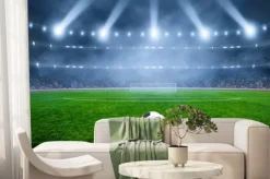 Fototapeta: Piłka nożna na stadionie