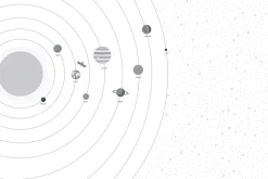 Fototapeta: Planety i gwiazdy układ słoneczny