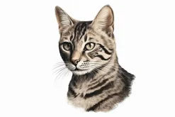 Fototapeta: Portret dachowego kota