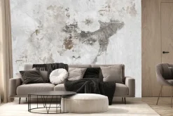 Fototapeta: Portret kobiety w kapeluszu z kwiatami