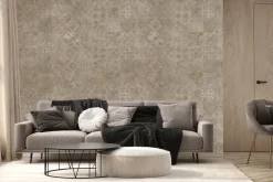 Fototapeta: Różnorodne wzory mozaik w brązach