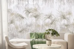 Fototapeta: Roślinny wzór liście