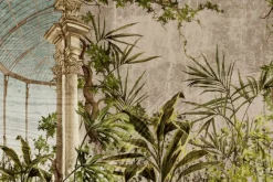 Fototapeta: Rośliny tropikalne wśród kolumn