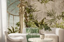 Fototapeta: Rośliny tropikalne wśród kolumn