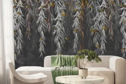 Fototapeta: Rośliny zwisające i motyle