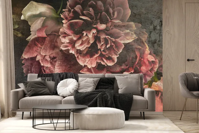 Fototapeta: Romantyczne piwonie