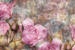 Fototapeta: Różowe kwitnące róże