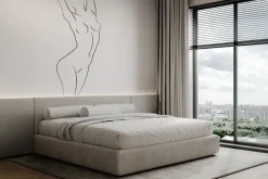 Fototapeta: Rozciągnięta kobieca sylwetka szkic