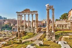 Fototapeta: Ruiny starożytnego koloseum w rzymie