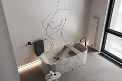 Fototapeta: Rysunek pięknej kobiecej sylwetki