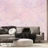 Fototapeta: Seamless texture of blue and pink terrazzo floor for patterns