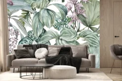 Fototapeta: Storczyki wśród bujnej roślinności