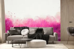 Fototapeta: Streszczenie akwarela rysunek na papierze obrazu