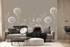 Fototapeta: Subtelne dmuchawce na łące