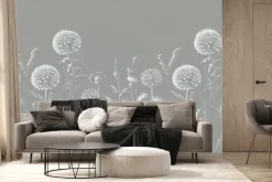 Fototapeta: Subtelne dmuchawce na łące