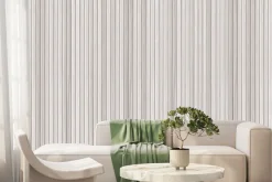 Fototapeta: Szare drewniane lamele