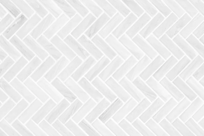 Fototapeta: Szaro-biała mozaika z marmuru