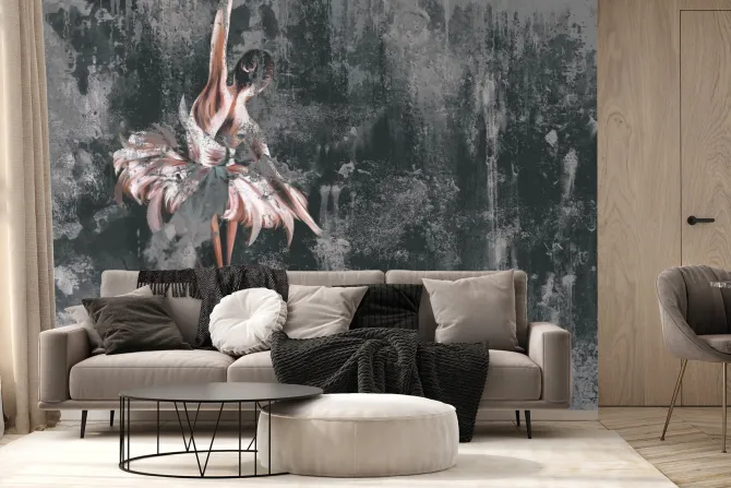 Fototapeta: Tańcząca balerina