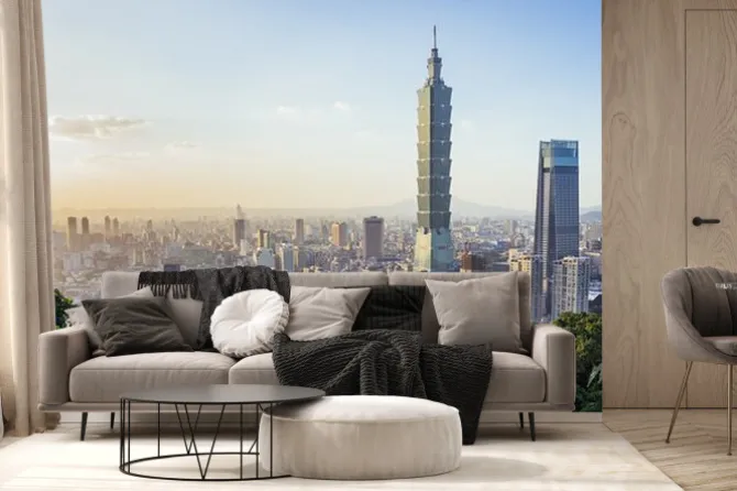 Fototapeta: Taiwan.taipei
