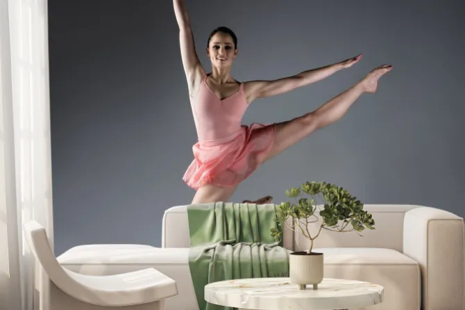 Fototapeta: Tancerka baletowa