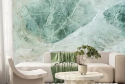 Fototapeta: Tekstura zielonego marmuru