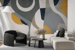 Fototapeta: Teksturowe tło z geometryczną abstrakcją nowoczesny wzór