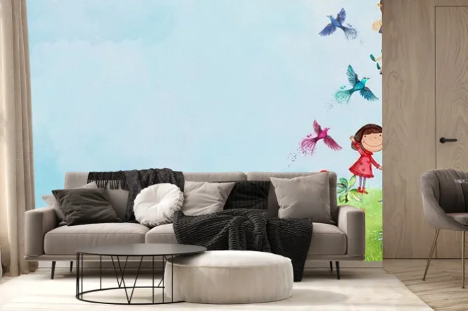 Fototapeta: Tło akwarela