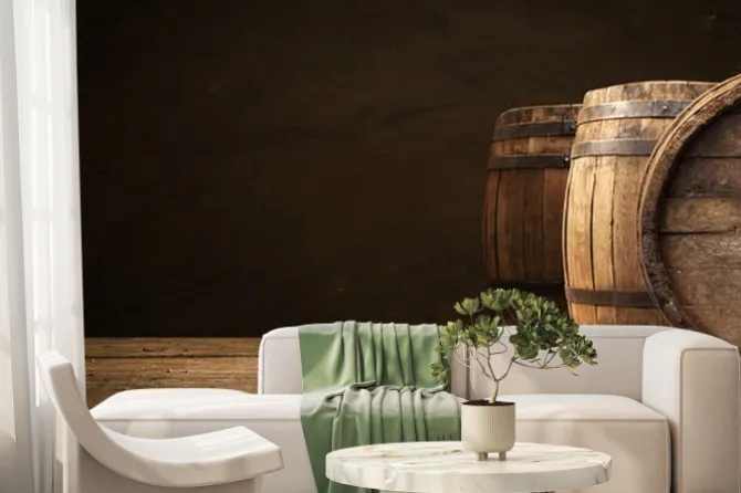 Fototapeta: Tło baryłkę