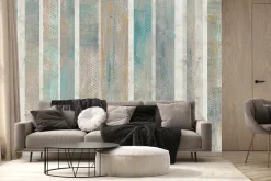 Fototapeta: Tło w stylu vintage z pionowymi liniami