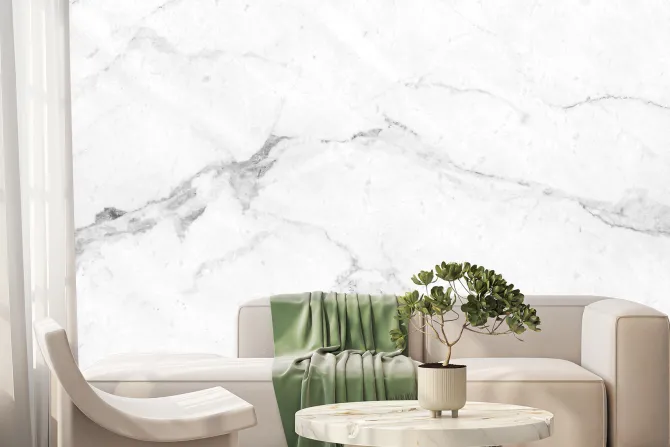 Fototapeta: Tło z białego eleganckiego marmuru