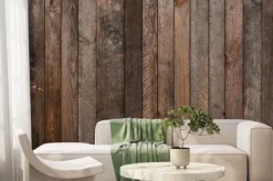 Fototapeta: Tło z pionowych desek