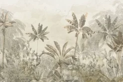 Fototapeta: Tropikalna dżungla w kolorach sepii
