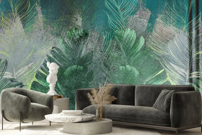 Fototapeta: Tropikalne liście