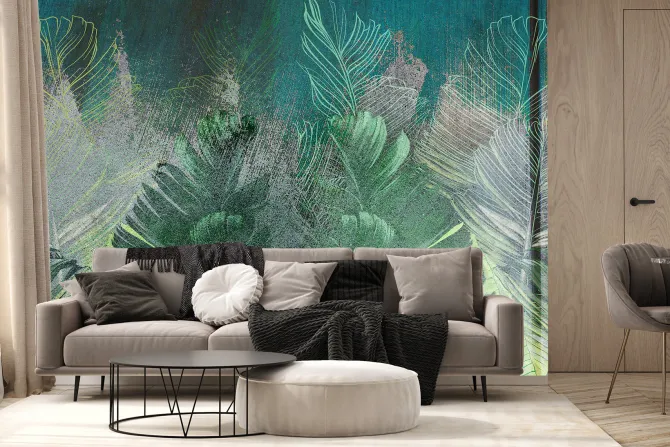 Fototapeta: Tropikalne liście