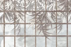 Fototapeta: Tropikalne rośliny gałęzie botaniczny wzór