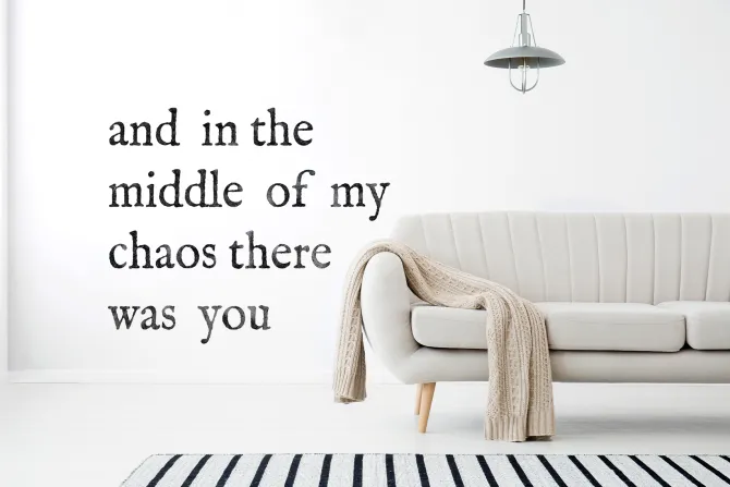 Fototapeta: Typograficzny wzór napis po angielsku