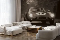 Fototapeta: Uliczne zawody vintage samochodów